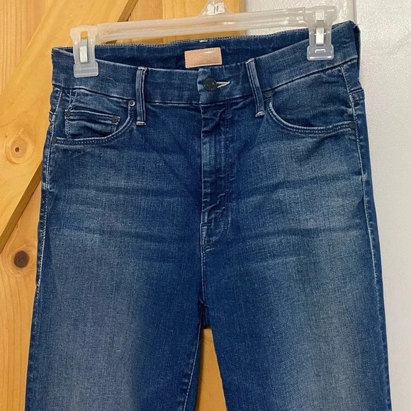 Mother High Wasted Looker Ankle Fray Jeans - Picture 3 of 9